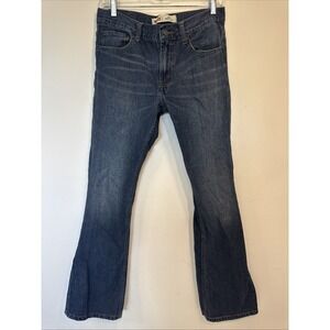 Levi's 527 Bootcut Jeans Girls Size 18 Regular 29x29 Dark Wash Western Cowboy